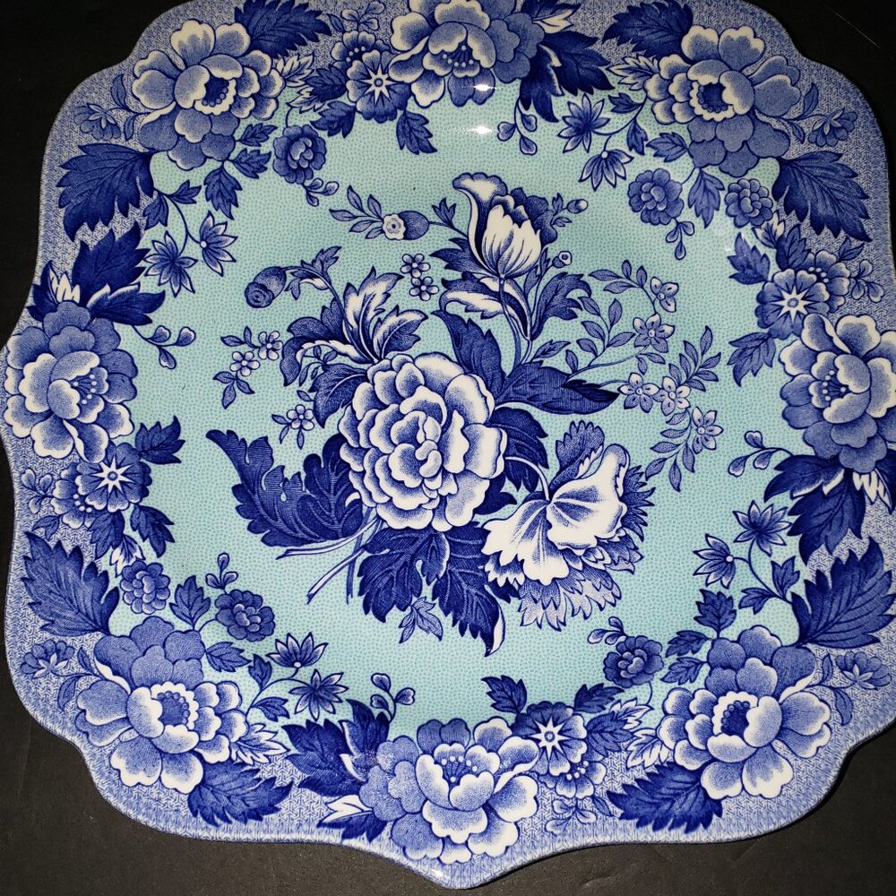 Spode Archive Collection British Flowers Poppy Set 2